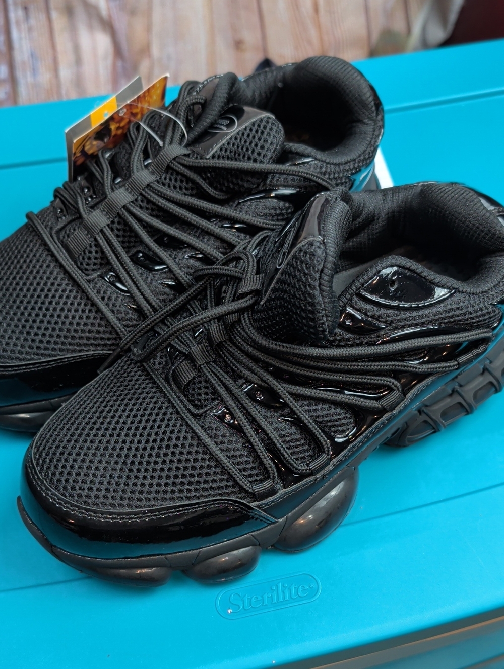 Lianggo Steel Toe Shoes Size 40 Nwt New